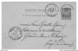 ASFP3-0227-TIMBRE-POSTALE - THIERS - 1987 - Andere & Zonder Classificatie