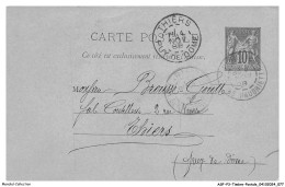 ASFP3-0220-TIMBRE-POSTALE - THIERS - 1988 - Andere & Zonder Classificatie