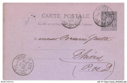 ASFP3-0223-TIMBRE-POSTALE - THIERS - 1988 - Andere & Zonder Classificatie