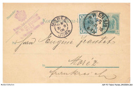 ASFP3-0213-TIMBRE-POSTALE - MOREZ - 1906 - Andere & Zonder Classificatie