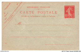 ASFP3-0200-TIMBRE-POSTALE - Republique Française - Carte Postale - Andere & Zonder Classificatie