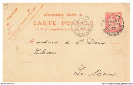 ASFP3-0216-TIMBRE-POSTALE - PARIS - 1902 - Andere & Zonder Classificatie