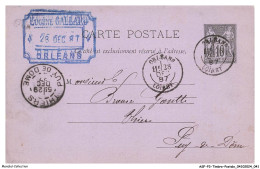 ASFP3-0202-TIMBRE-POSTALE - ORLEANS - 1987 - Andere & Zonder Classificatie