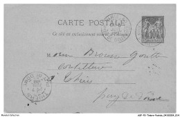 ASFP3-0187-TIMBRE-POSTALE - THIERS - 1988 - Andere & Zonder Classificatie
