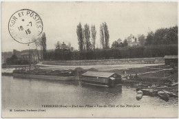 60 - B30413CPA - VERBERIE - Port Sur L' Oise - Vue Du Chat Et Les Platrieres - Parfait état - OISE - Verberie