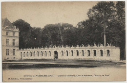 60 - B30410CPA - VERBERIE - Chateau De RARAY, Chasse Au Cerf - Cour D' Honneur - Bon état - OISE - Verberie