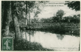 80 - B17669CPA - AILLY SUR NOYE - Bords De La Noye - Bon état - SOMME - Ailly Sur Noye