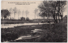 44 - B17274CPA - SAINT ST PHILIBERT DE GRAND LIEU - La Boulogne Pres Du Pont - Assez Bon état - LOIRE-ATLANTIQUE - Saint-Philbert-de-Grand-Lieu