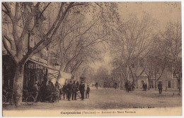 84 - B15887CPA - CARPENTRAS - Avenue Du Mont Ventoux, Cafe - Très Bon état - VAUCLUSE - Carpentras