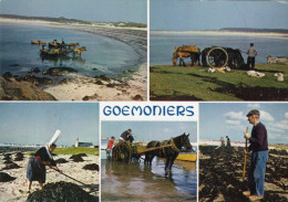 - Goémoniers De Bretagne - Ramassage Du Goémon Et épandage Pour Le Séchage. - Scan Verso - - Kunsthandwerk