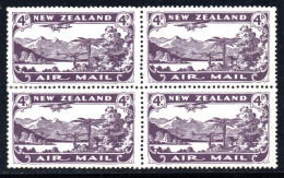 A4.255 1931 4D.SG 549 BLOCK OF 4 3 MH,1 MNH. - Poste Aérienne