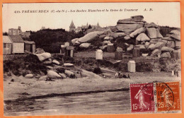 22 - B34621CPA - TREBEURDEN - Les Roches Blanches Et La Greve De Tresmeur - Très Bon état - COTES-D'ARMOR - Trébeurden