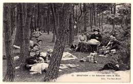 80 - B20227CPA - CAYEUX - BRIGHTON - Un Dejeuner Dans Le Bois - Bon état - SOMME - Cayeux Sur Mer