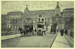 75 - B19189CPA - PARIS - ARR. 06 - Le Pont Des Saint Peres - Un Autobus - Très Bon état - PARIS - Paris (06)