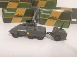 SOLIDO VEHICULE BLINDE COMBAT CAR M20 1/43 PETITE BOITE - Tanks