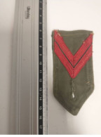 ECUSSON TISSUS GALON MILITAIRE - Autres & Non Classés