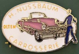 VOITURE - CAR - AUTOMOBILE - AUTO - CADILLAC ROSE - H. NUSSBAUM CARROSSERIE - OLTEN - SUISSE - SCHWEIZ - SVIZZERA - (35) - Autres & Non Classés