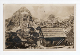 1934. KINGDOM OF YUGOSLAVIA,SLOVENIA,SVETI JANEZ OB BOHINJ JEZERU CANCELLATION,VODNIKOVA KOCA,MISELJI PEAK,POSTCARD,USED - Yugoslavia