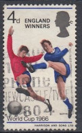 GREAT BRITAIN 429,used,hinged,football - Used Stamps