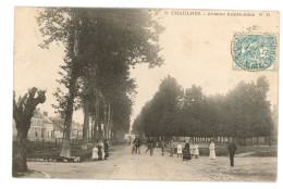 80 CHAULNES AVENUE SAINTE ANNE 1904 - Chaulnes