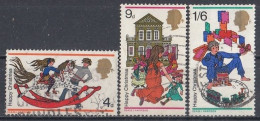 GREAT BRITAIN 493-495,used,hinged - Used Stamps