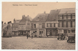 02 - VERVINS - Place Pascal CECCALDI - Cpa - Aisne - Vervins