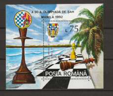 1992 MNH Romania Mi Block 273 Postfris** - Blocks & Kleinbögen