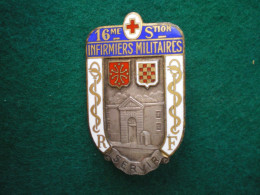 16) Section D'infirmiers Militaires LUNEL - Medical Services