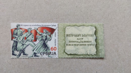 Stamp 3-17 - Serbia 2024, 80 Ans Depuis La Libération De Belgrade Et De La Serbie + Vignette - Serbie