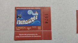 Stamp 3-17 - Serbia 2025, Récupération De Prisonniers Du Camp De La Mort De Jasenovac, Croatia - Serbie