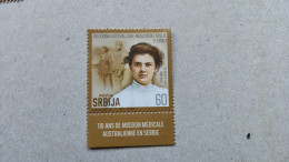 Stamp 3-17 - Serbia 2024, 110 Years Of The Australian Medical Mission In Serbia - Meri De Caris - Serbie
