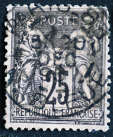-Sage Bureau De Quartier De PARIS  R BLEU .1898. - 1876-1898 Sage (Type II)