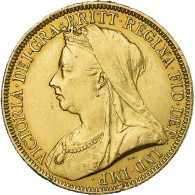 Grande-Bretagne, Victoria, 2 Pounds, 1893, Londres, Or, TTB+, KM:786 - 2 Pounds