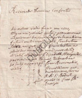 Manuscrit Omal/Geer/Lens-Saint-Remy 1790 Lettre Du Curé  (V3792) - Manuscripts