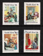 Norfolk Island 1984 Rev. George Nobbs  Set Of 4 Used  (P16270H) - Ile Norfolk