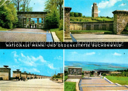 Buchenwald Weimar Gedenkstaette Stelenweg Ringgrab Glockenturm - Weimar