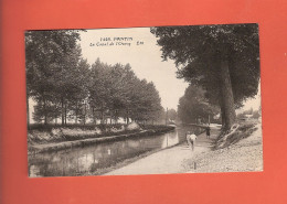 CPA  Dépt 93 :  PANTIN   :  Le Canal De L'Ourcq - N°1428 - Pantin