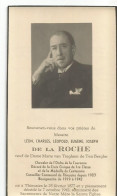 Thieusies  Leon De La Roche  ( Souvenir Mortuaire - Soignies
