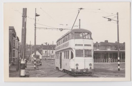Blackpool Tram Tramway Photo Postcard - Tram