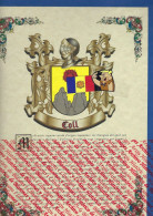 HERALDICA Y TEXTO DE  COLL - Altri & Non Classificati