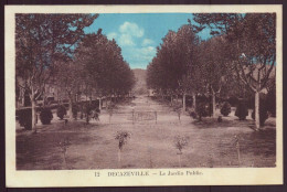 CP " Decazeville " Le Jardin Public - Decazeville