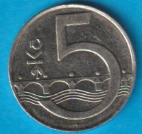 Tschechische Republik 5 Korun  E,N Galvanisiert Jahr 1995 Schön-Nr.177, Nr.-KM 8 (D8/172) - Tsjechië