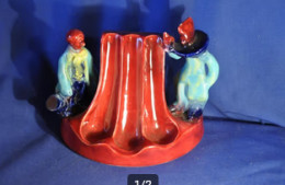 D Porte Pipes En Barbotine (2) - Pfeifenhalter