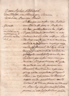 Manuscript 1738 Doornik/Tournai Betreft Muiterij Van Soldaten In Het Garnizoen Van Doornik  (V3796) - Manuscripts