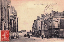 44 - Loire Atlantique -  VARADES -  La Grande Rue - Bourrelier - Varades