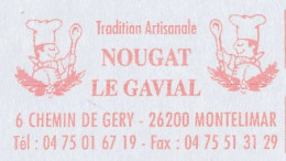 Meter Cover France 2002 Nougat - Nuts - Alimentation