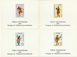 N° 139/42, Danse épreuve De Luxe. République Centrafricaine. - Danse