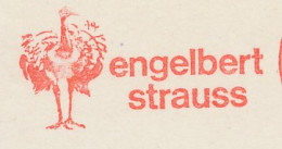 Meter Cut Germany 1975 Bird - Ostrich - Autres & Non Classés
