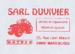 Meter Cover France 2003 Tractor - Agriculture