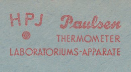 Meter Cover Deutsche Reichspost / Germany 1939 Thermometer - Laboratory Equipment - Autres & Non Classés